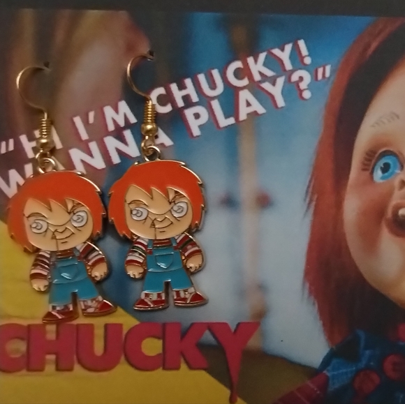 New Chucky Earrings 🎃 - Picture 7 of 7